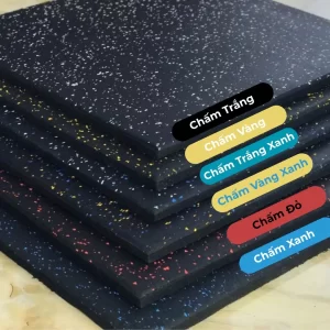 Thảm cao su EPDM có nhiều màu dễ chọn lựa