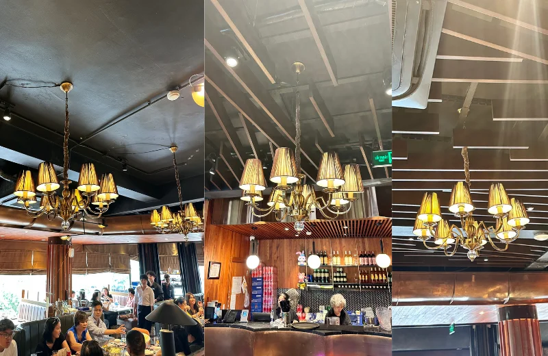 Ảnh thật Đèn Chùm DC9003T8