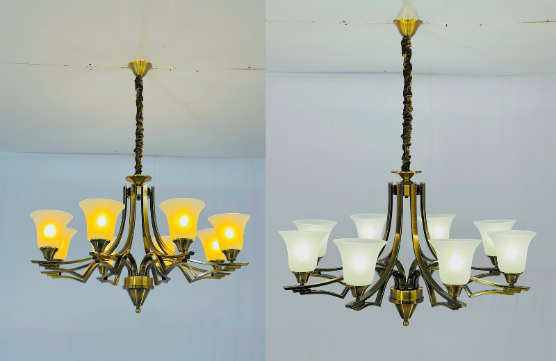 Ảnh thật Đèn Chùm DC9209T8