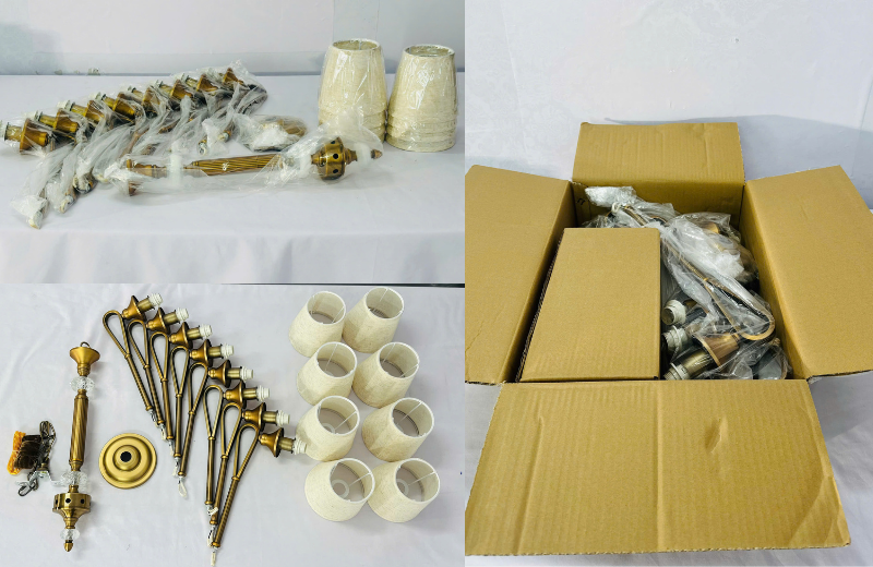 Ảnh cận Đèn Chùm DC9665 đóng thùng