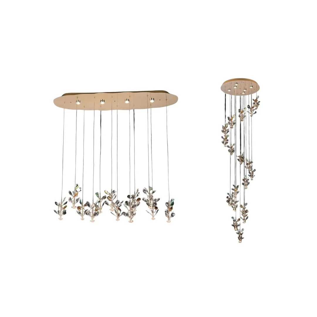 Đèn thả pha lê TPL039