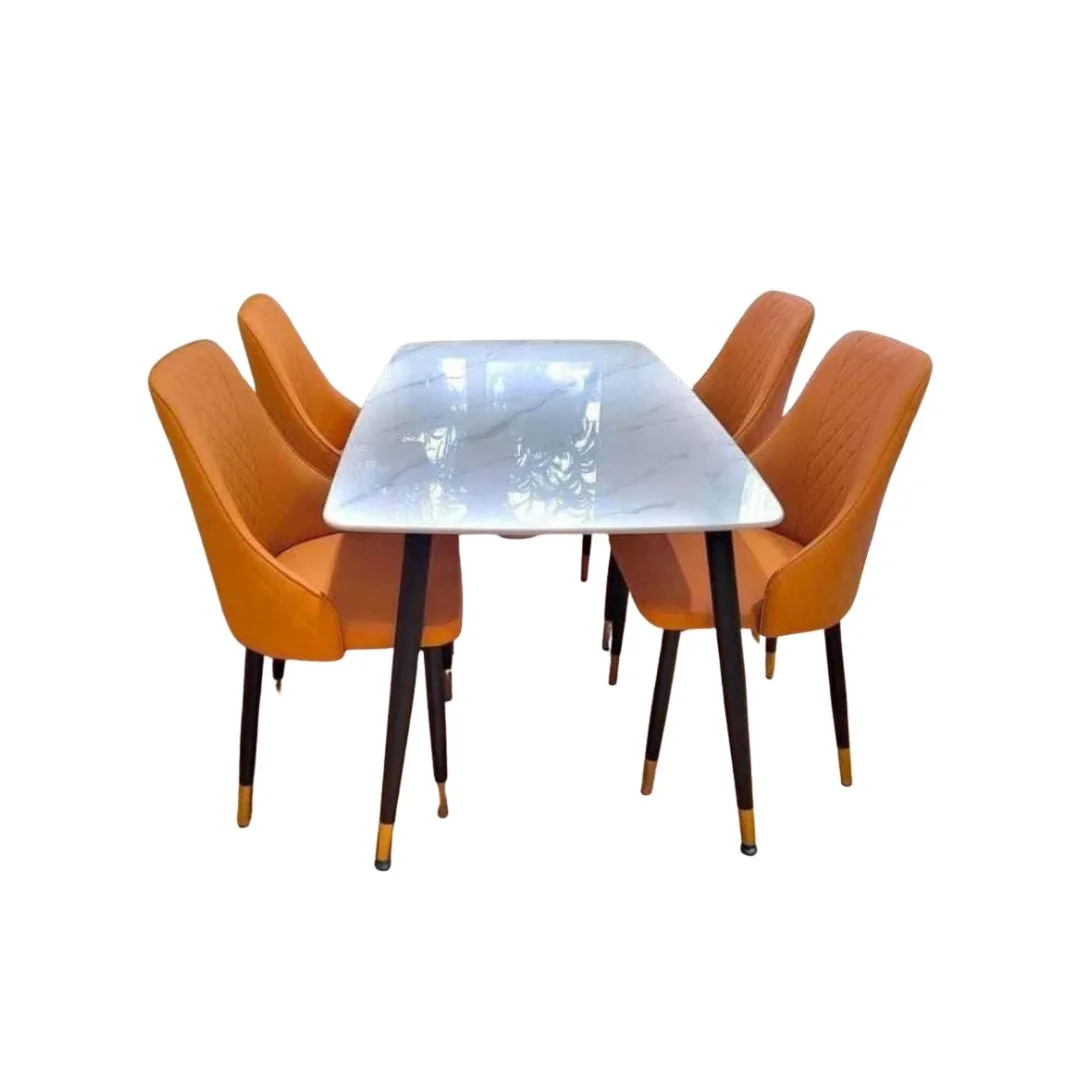 Mặt Bàn Đá Ceramic MDB07-TM Chân Bàn CT001