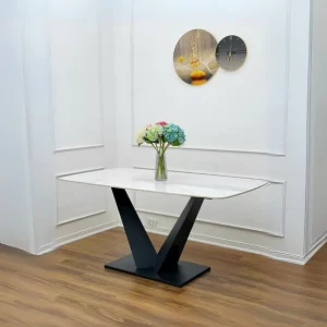 Mặt Bàn Đá Ceramic MDB07-TM Chân Bàn CT008 1