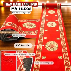 Thảm hành lang in 3D HLD02 1