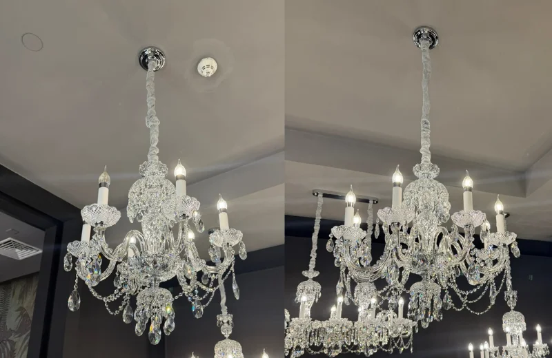 Ảnh thật Đèn Chùm Pha Lê DC9903T6