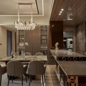 Đèn thả pha lê TPL8021N900 1