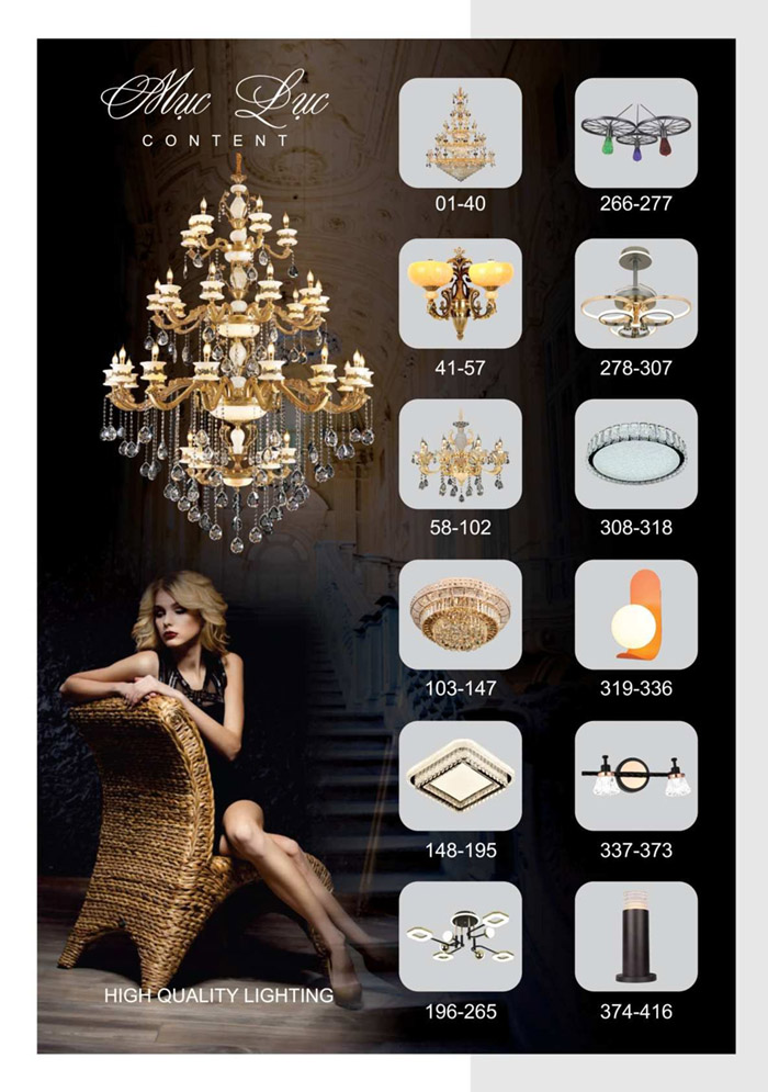 Catalogue Đèn VERONIA 1