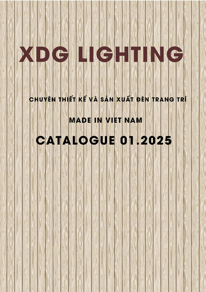 Catalogue đèn 3 A3 ảnh bìa