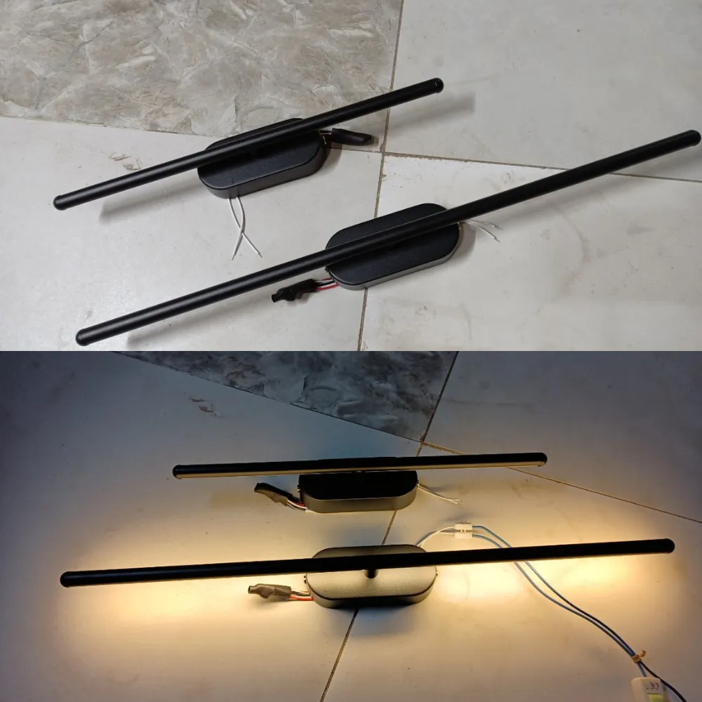 den-roi-tranh-rt5834 (7) Đèn Rọi Tranh RT5834-thiết kế đèn treo tường tối giản, ánh sáng LED dịu nhẹ, phù hợp chiếu tranh và gương.